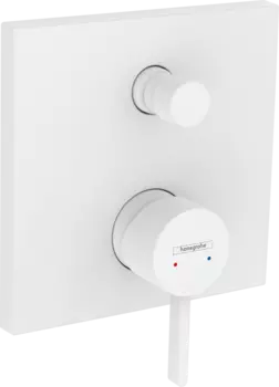 Смеситель для ванны с душем Hansgrohe Finoris 76415700, матовый белый
