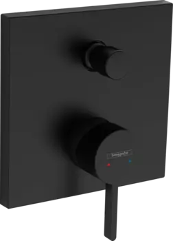 Смеситель для ванны с душем Hansgrohe Finoris 76415670, матовый чёрный