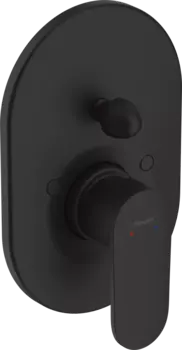 Смеситель для ванны с душем Hansgrohe Vernis Blend 71449670, матовый чёрный