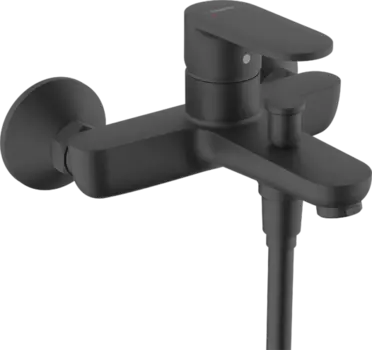 Смеситель для ванны с душем Hansgrohe Vernis Blend 71440670, матовый чёрный
