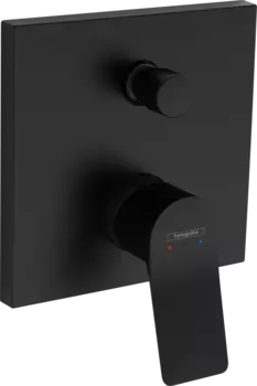 Смеситель для ванны с душем Hansgrohe Vivenis 75415670, матовый чёрный