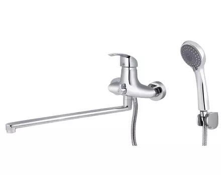 Смеситель для ванны с душем Kaiser Nova 23055 хром