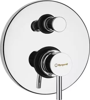 Смеситель для ванны с душем Margaroli Moderna RU2008AA01CR с внутренней частью, хром