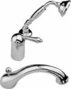 Смеситель для ванны с душем Nicolazzi 3414BZ76 petit mont blanc встраиваемый лейка в комплекте бронза