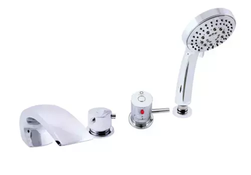 Смеситель для ванны с душем Rav-Slezak Termo DT272.5P хром