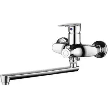 Смеситель для ванны с душем РМС PL6CH-006E хром