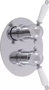 Смеситель для ванны с душем Slezak RAV Labe L586 встраиваемый хром