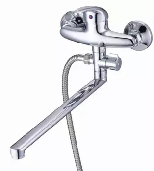 Смеситель для ванны с душем Solone Lun LUN6-A031 хром