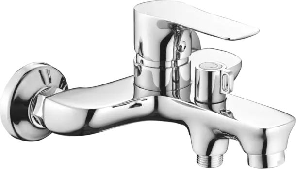 Смеситель для ванны с душем STWORKI Берген BER-02cr хром