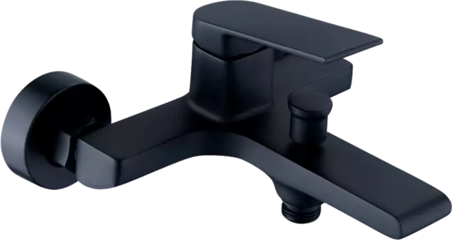 Смеситель для ванны с душем STWORKI Хаммель ХАМ-06b черный