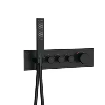 Смеситель для ванны с душем Teska Shine SH3008 черный