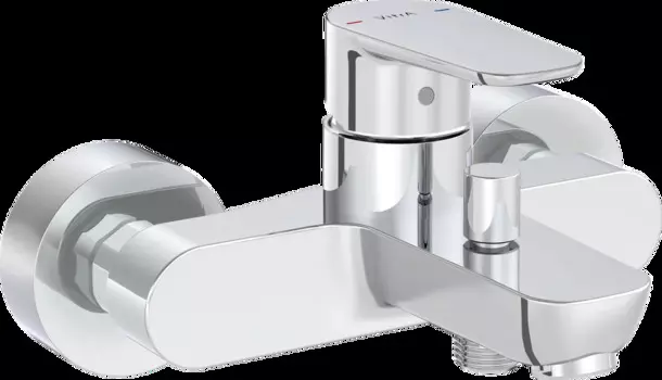 Смеситель для ванны с душем VitrA Flow Soft A42946EXP хром