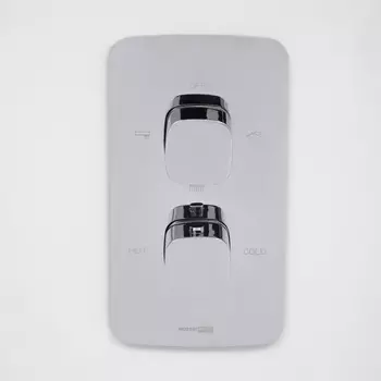 Смеситель для ванны с душем WasserKRAFT Naab 8644 Thermo, хром