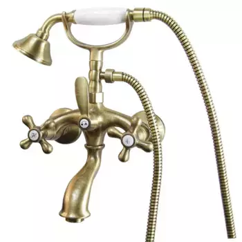 Смеситель для ванны с душем Webert Armony AM720201065 бронза