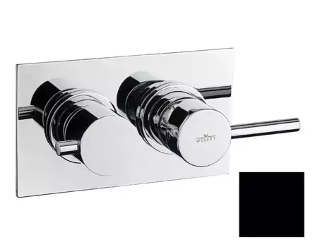 Смеситель для ванны с душем Webert Elio EL880601560 черный