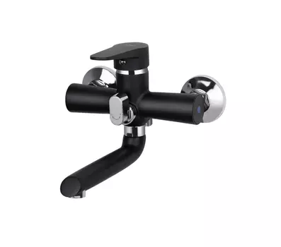 Смеситель для ванны Viko V-4822 черный матовый