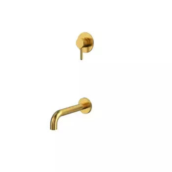 Смеситель для ванны Whitecross Y brushed gold YSET03GLB золото