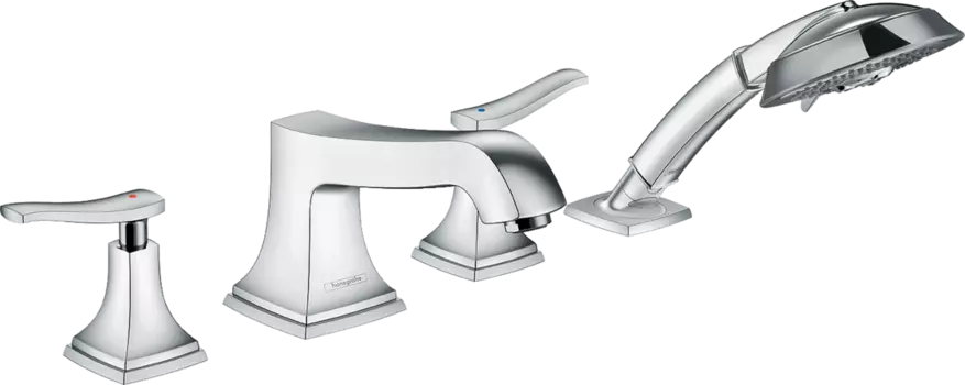 Смеситель Hansgrohe Metropol Classic 31441000 на борт ванны