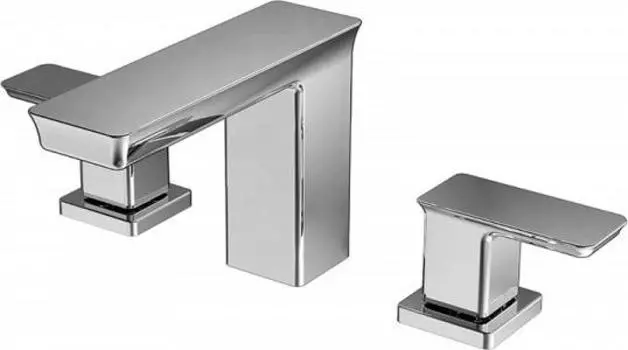 Смеситель на борт ванны Bravat Phillis F256101C-ENG, хром