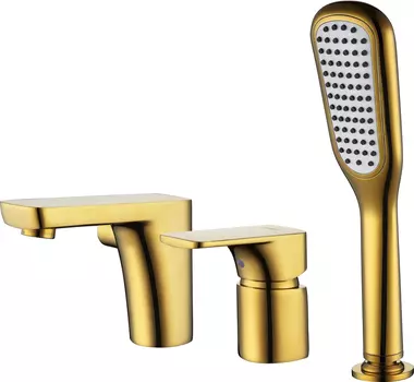 Смеситель на борт ванны D&K Berlin.Tourto DA1434903 золото