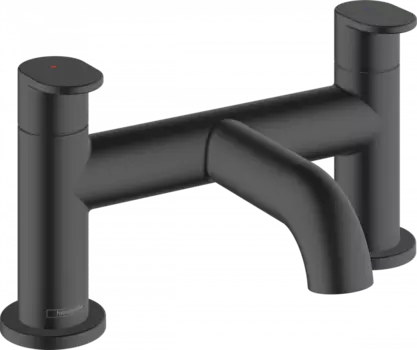Смеситель на борт ванны Hansgrohe Vernis Blend 71442670, матовый чёрный