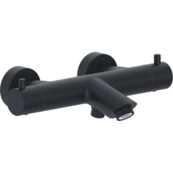 Смеситель Paffoni Light LIQ022NO для ванны с душем чёрный матовый