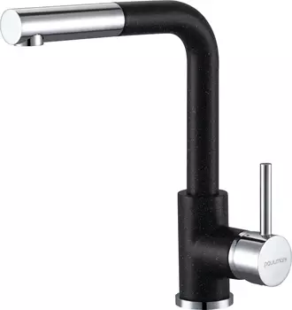 Смеситель Paulmark Kassel Ka214311-308 для кухонной мойки, чёрный