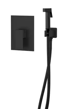 Смеситель с гигиеническим душем D&K Bayern.Liszt DA1515005 черный