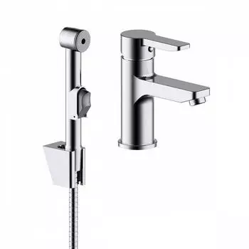 Смеситель с гигиеническим душем Iddis Sena SENSB00i08 хром