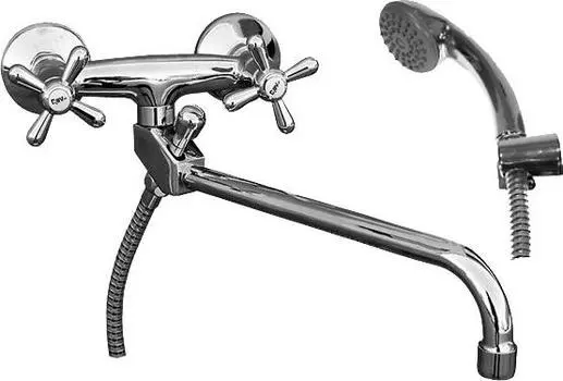 Смеситель для раковины Rav Slezak Morava retro MK128.5SM бронза