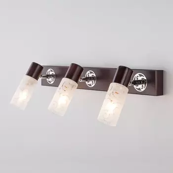 Спот Eurosvet 21130/3 хром/венге