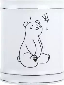 Стакан Fixsen Teddy FX-600-3 белый