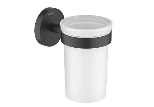 Стакан с держателем Aquatek Европа AQ4104MB черный