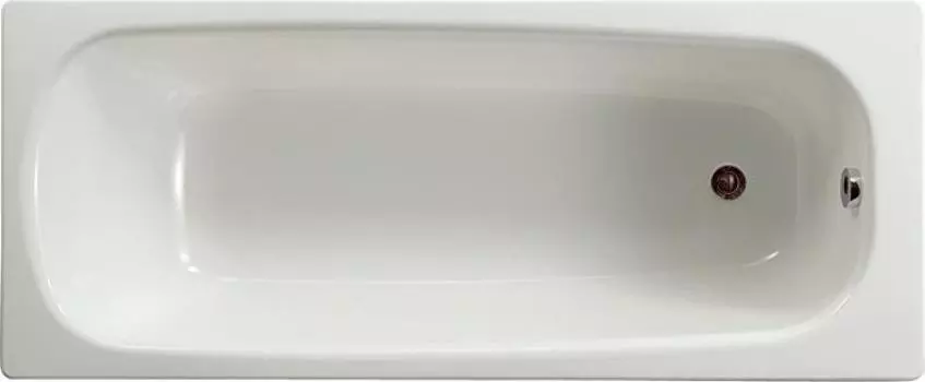Стальная ванна Roca Contesa 160x70 23596000O, белый