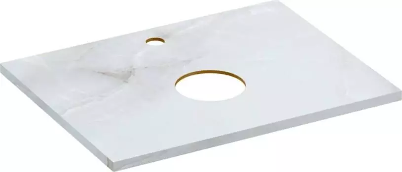 Столешница Cersanit Stone Aura 60 63857, светло-серый сатиновый