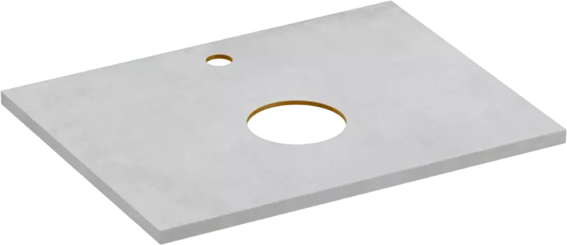 Столешница Cersanit Stone Balance 60 64185, серый матовый