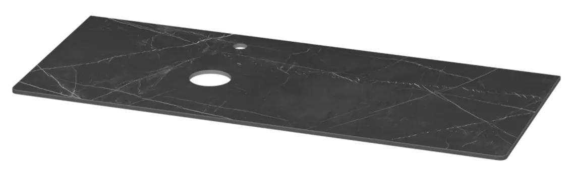 Столешница Misty Роял VS03-120 черный, белый