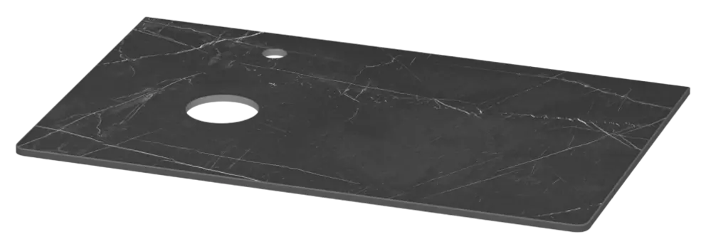 Столешница Misty Роял VS03-80 черный, белый