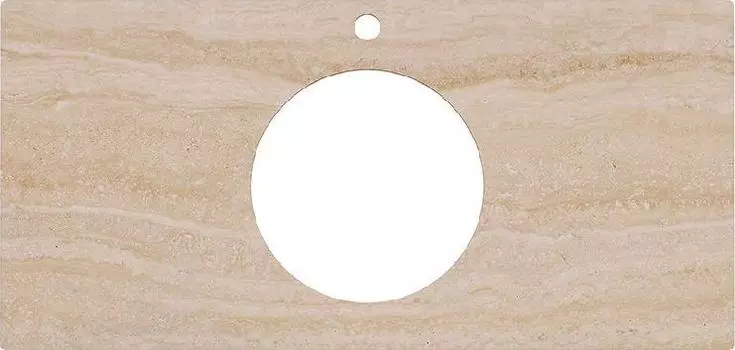 Столешница под раковину 100 см Kerama Marazzi Plaza Modern Риальто PL5.SG560400R\100, песочный