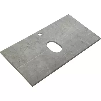 Столешница под раковину BelBagno KEP-80-MGL 80 см, Marmo Grigio Lucido