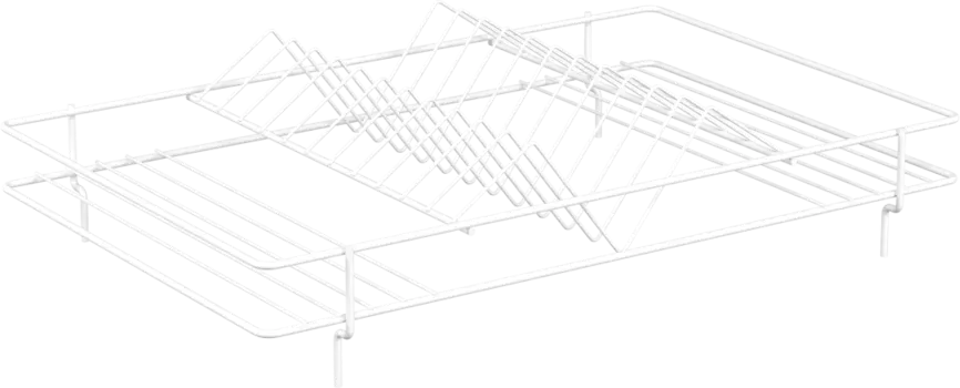 Сушилка Domaci Феррара Ac-09-02 47х31 см, для посуды, белый муар