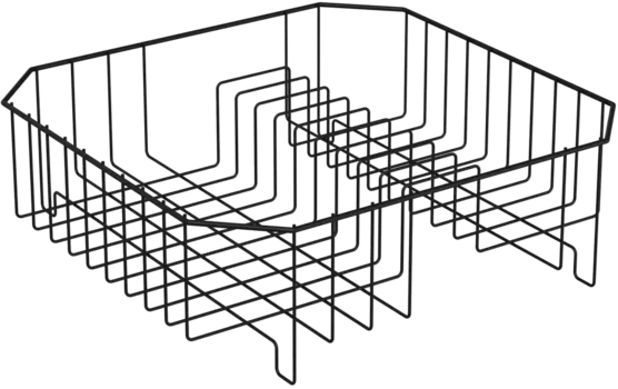 Сушилка Domaci Феррара Ac-11-01 34,5х33,5 см, для посуды, черный муар