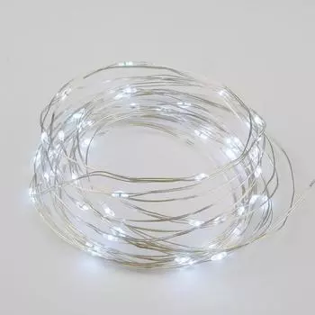 Светодиодная гирлянда Uniel Роса белый ULD-S0500-050/SCB/2AA White IP20 Dew UL-00007184