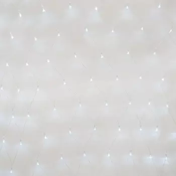 Светодиодная гирлянда Uniel сетка 220V белый ULD-N1515-96/STK White IP44 UL-00007220