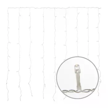 Светодиодная гирлянда Uniel занавес 220V теплый белый ULD-C2030-240/DTA Warm White IP20 UL-00003680