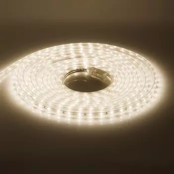 Светодиодная влагозащищенная лента OGM 4,8W/m 60LED/m 3528SMD теплый белый 5M SL-05