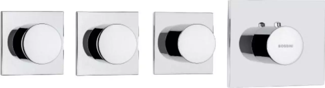 Термостат Bossini OKI 3 Outlets LP Z031205 для ванны с душем хром