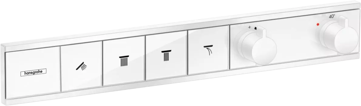 Термостат для душа Hansgrohe RainSelect 15382700, белый матовый