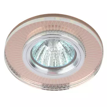 Точечный светильник ЭРА с подсветкой DK LD44 TEA 3D Б0037354