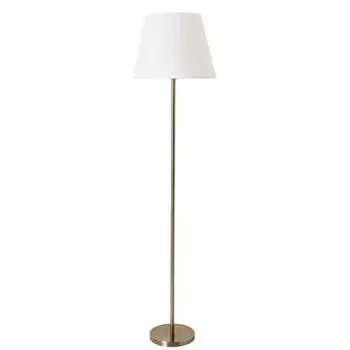 Торшер Arte Lamp Elba A2581PN-1AB белый, бронза
